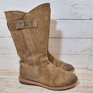 Womens Born Tonic Mid Calf Boots, Rust
